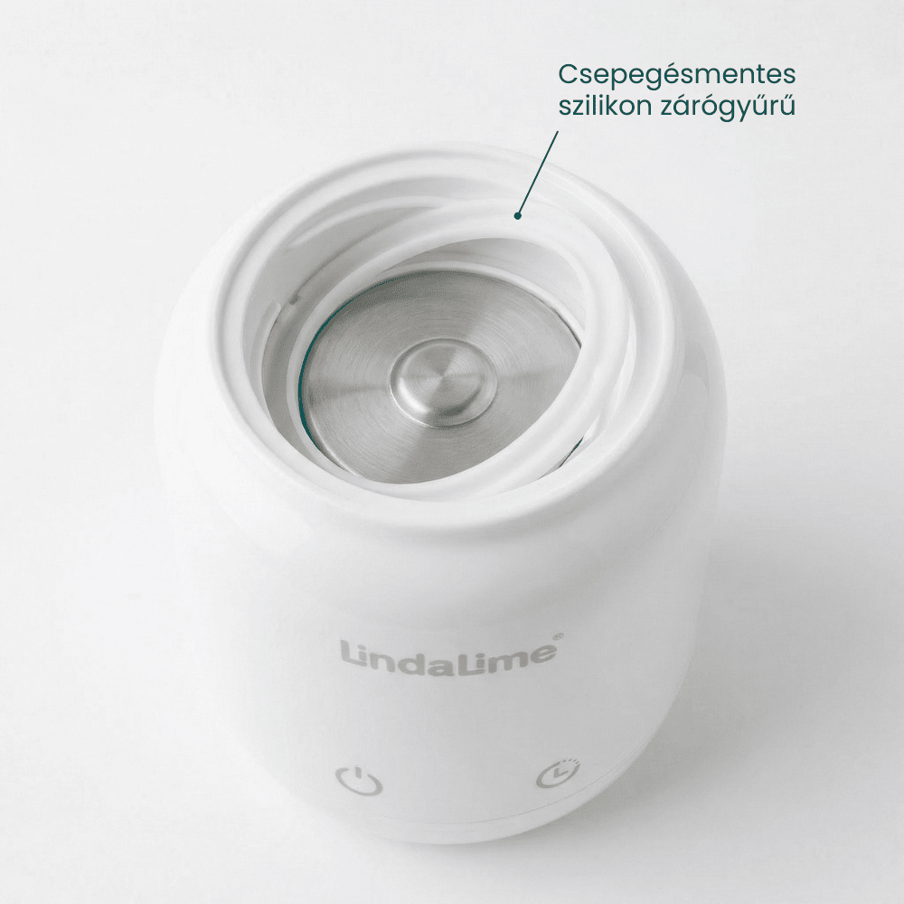 Csepegésmentes zárógyűrű - Heat&Feed cumisüveg gyorsmelegítőhöz Lindalime 