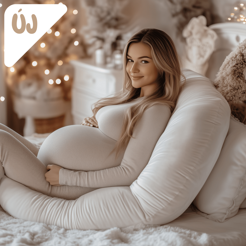 Lindalime DreamComfort kismama párna Ágyneműk Lindalime Handmade Pearl White [ÚJ! karácsonyi kiadás] 