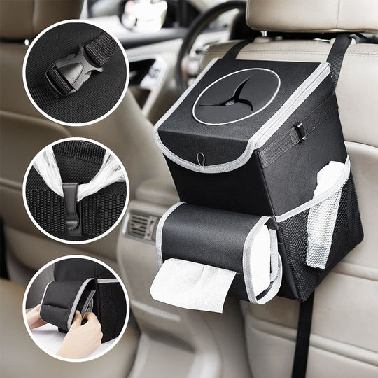 Lindalime WetWipe Max vízálló autós szemeteskosár (12 literes)