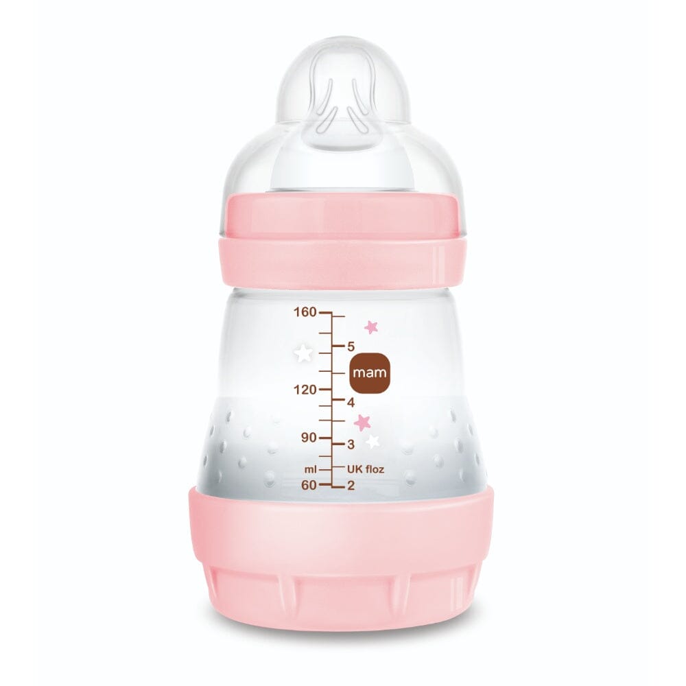 MAM Anti-Colic cumisüveg 0h+ - 160 ml (3 színben) Cumisüvegek MAM Rózsaszín 