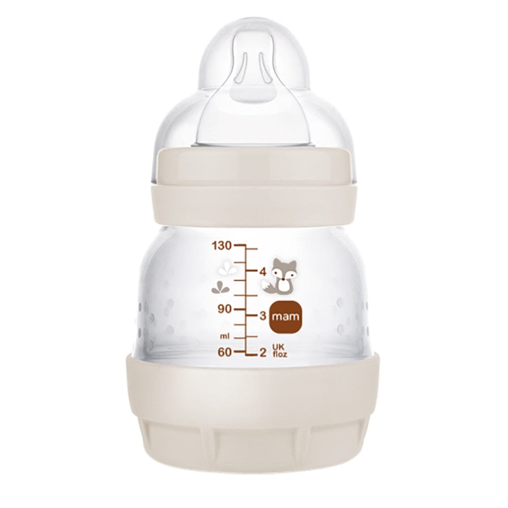 MAM Anti-Colic cumisüveg (130 ml) + Original start cumi 0h+ - Bézs Cumisüvegek MAM 
