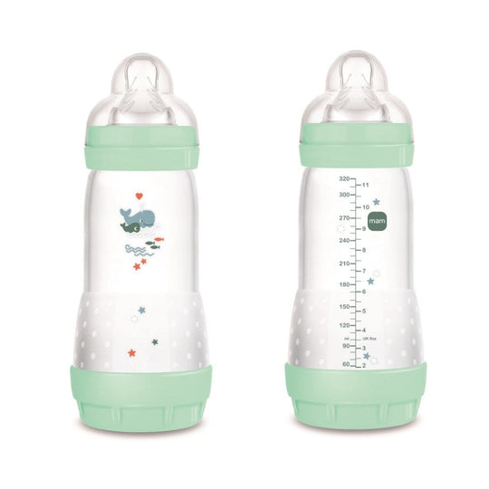 MAM Anti-Colic cumisüveg 320 ml - 4h+ (3 színben)
