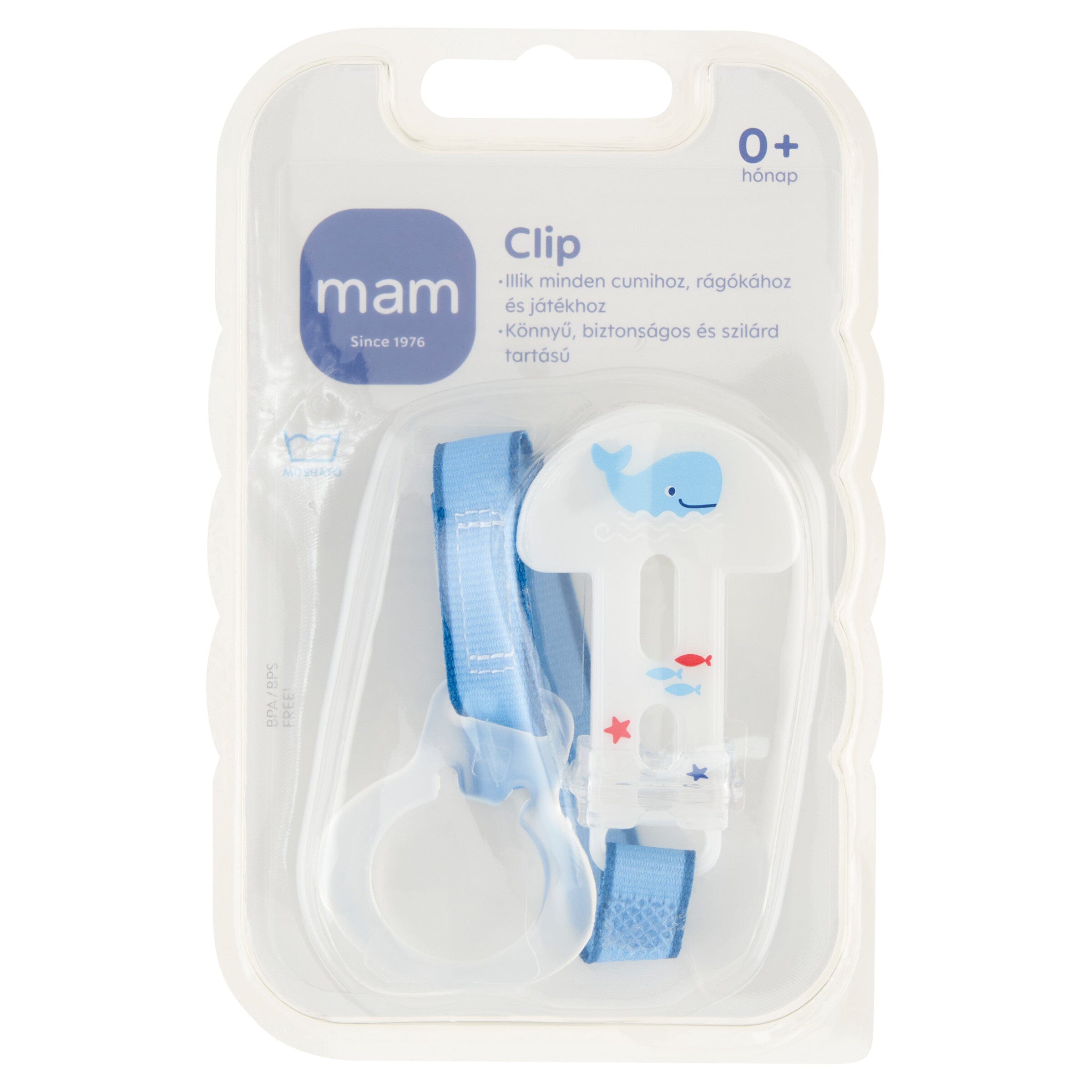 MAM Clip cumitartó szalag (3 színben) Cumik MAM 