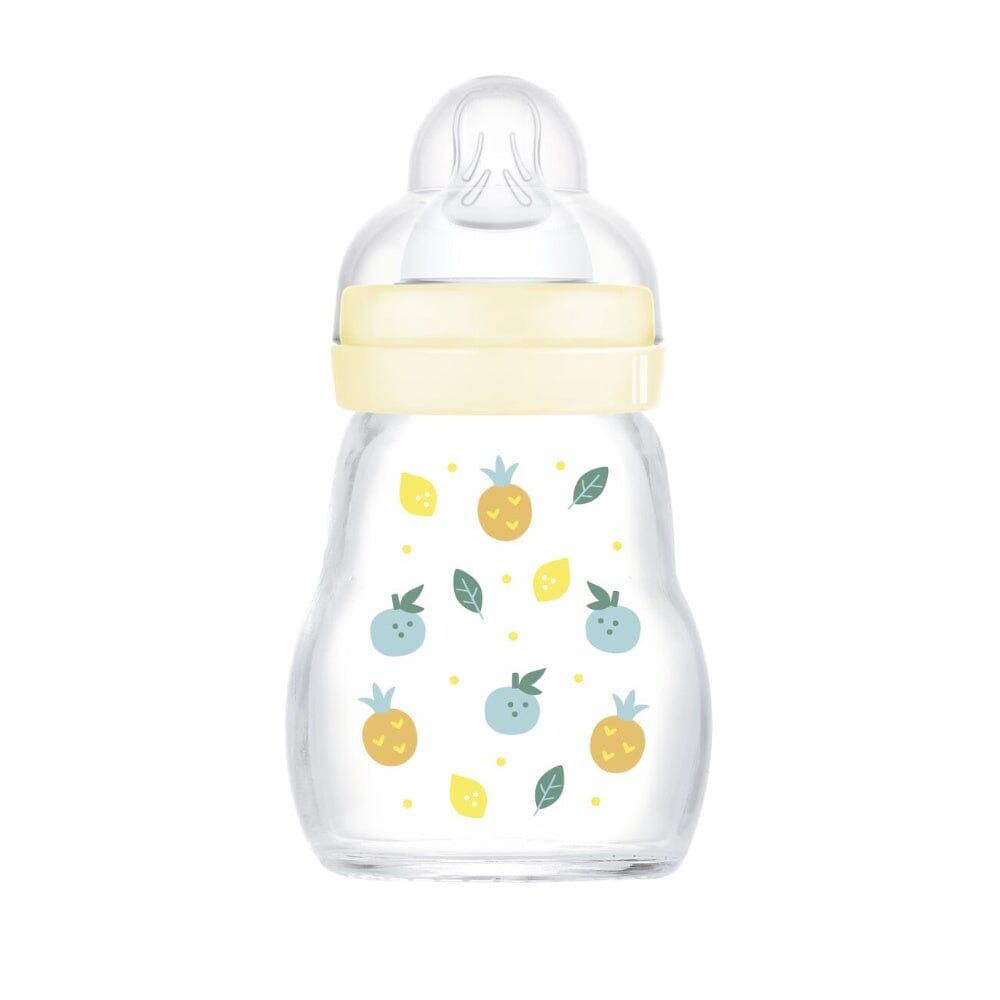 MAM Feel Good 170 ml Forest - üvegből készült cumisüveg 0h+ Cumisüvegek MAM 