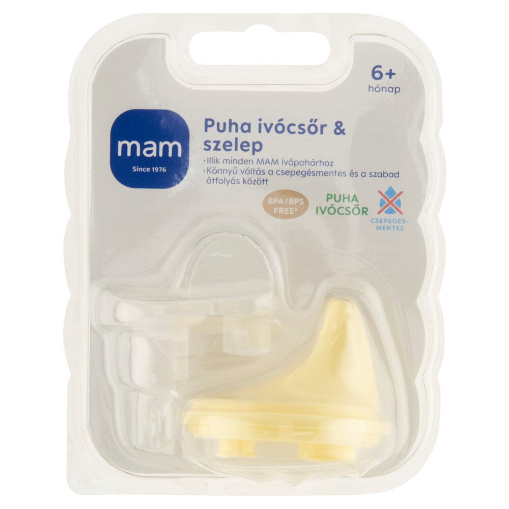 MAM Puha ivócsőr & szelep ivópohárhoz 4+ hónap MAM 