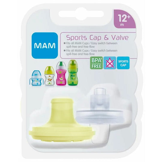 MAM Sportzár & szelep ivópohárhoz 12+ hónap