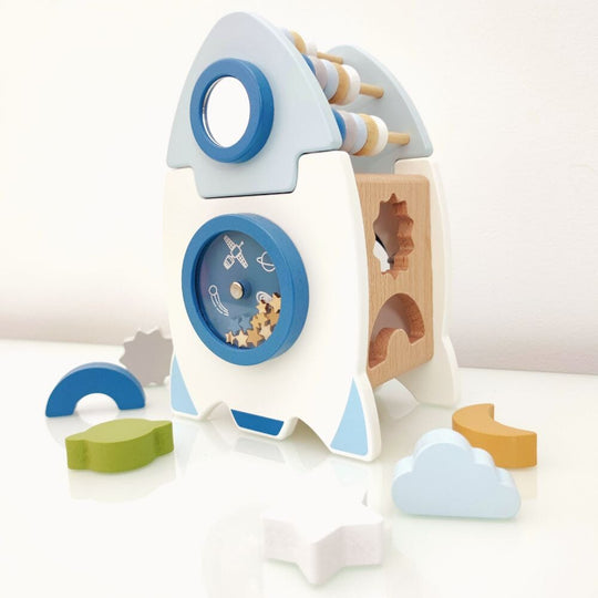 Sky Explorer 🚀 - Montessori Készségfejlesztő Kreatív Fajáték