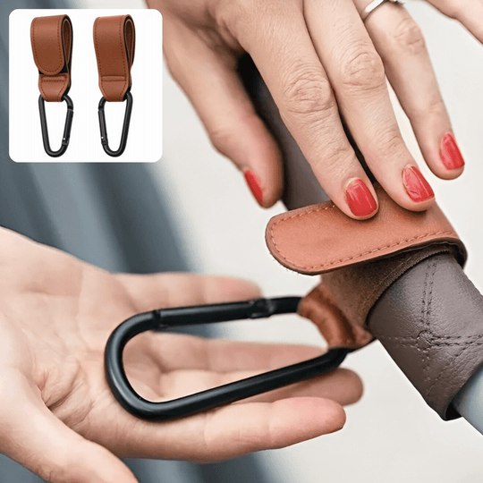 Univerzális Táskatartó - PU bőrből készítve (fekete/barna)