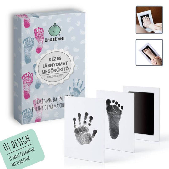 Baba kéz és lábnyomat megörökítő 👣