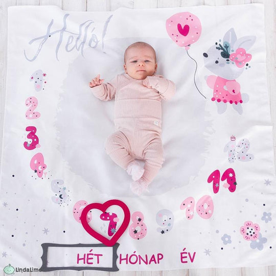 Baba mérföldkő takaró