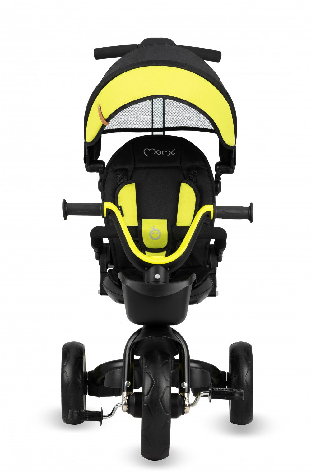 MoMi Invidia tricikli forgatható üléssel - Fekete Tricikli MoMi 