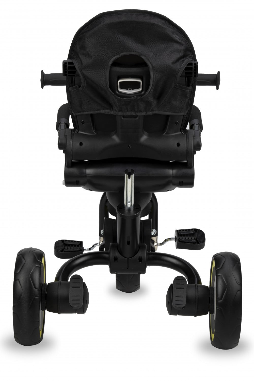 MoMi Invidia tricikli forgatható üléssel - Fekete Tricikli MoMi 