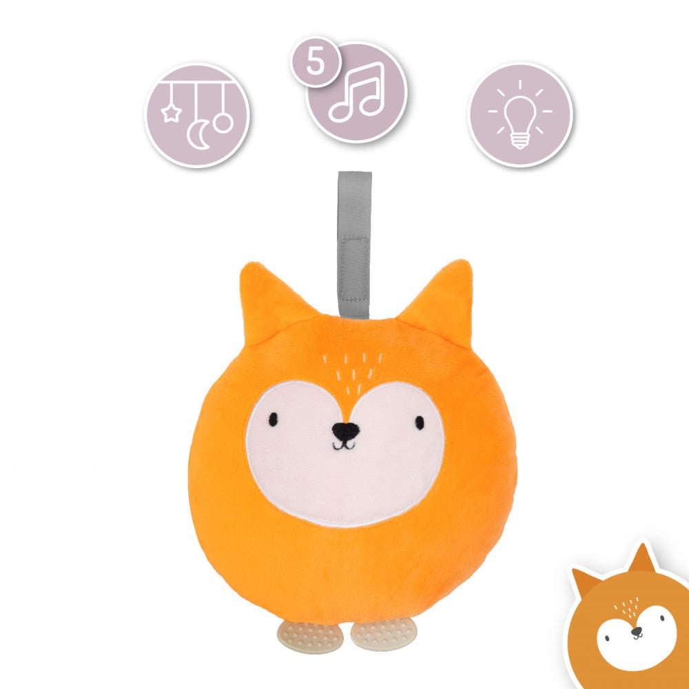 MoMi Lulu zenélő plüss játék - Fox MoMi 