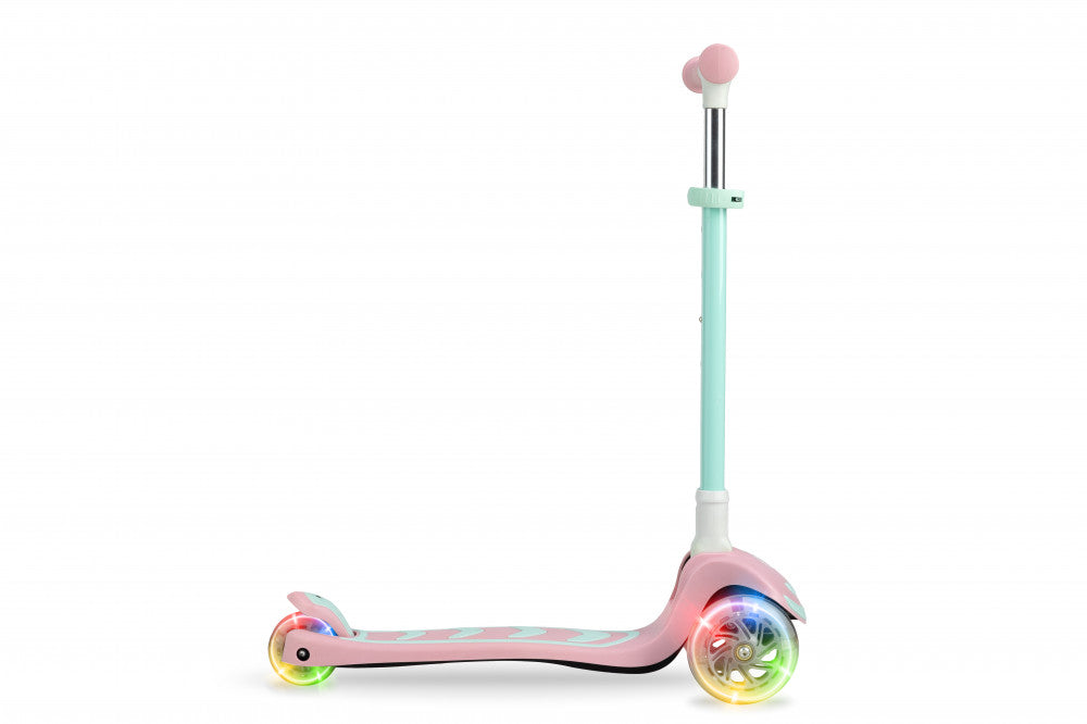 MoMi Vivio 3 kerekű roller - Rózsaszín 3 kerekű roller MoMi 