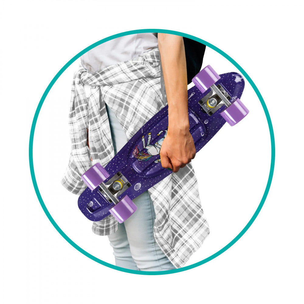 Qkids Galaxy penny board - Unicorn Qkids 